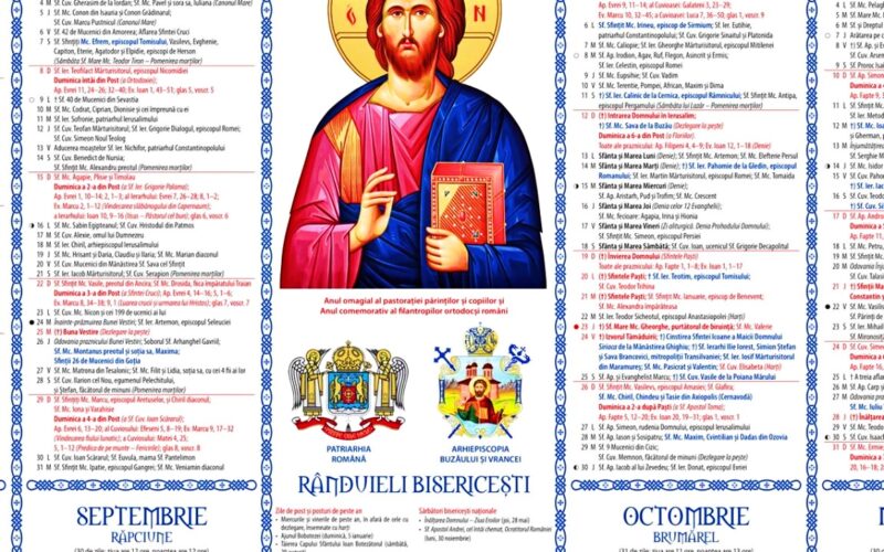 Calendar ortodox 7 noiembrie 2022. Sărbătoarea zilei de luni USD24.RO